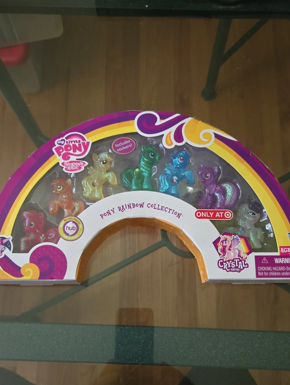 My Little Pony Crystal Empire 7 Pony Collection OOB